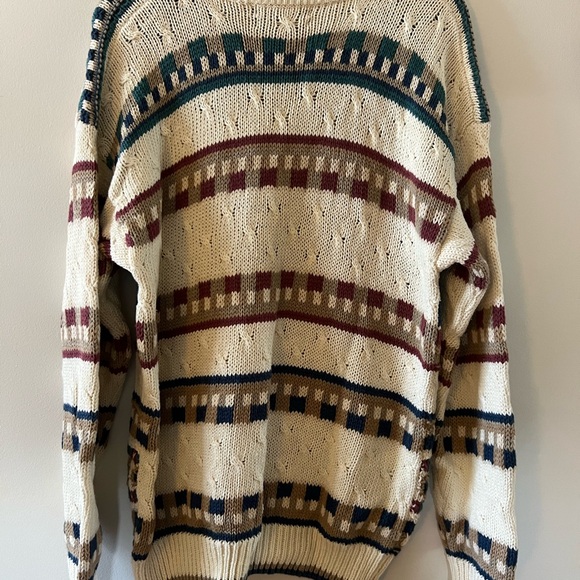 Multicolor Patterned Sweater - Picture 2 of 3